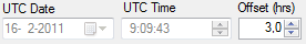 4. UTC Date, Time, Offset